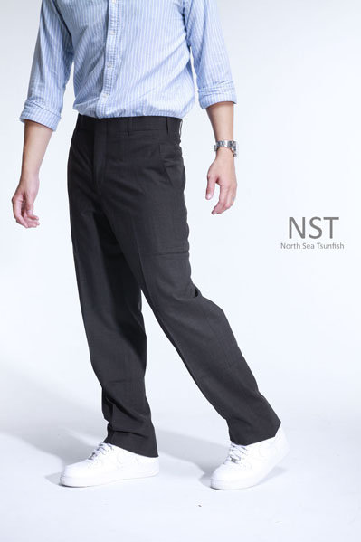 【NST Jeans】細薄中腰空降系列 西裝褲 (中腰) 390(5473) 台製 男 大尺碼